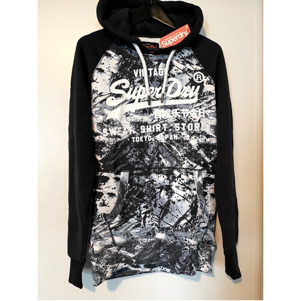 Superdry Sweat Shirt Shop Camp Raglan Hoodie